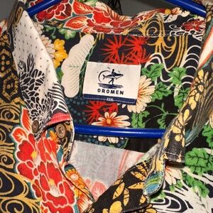 Men’s Oromen XXXL Hawaiian Shirt Chest 56”